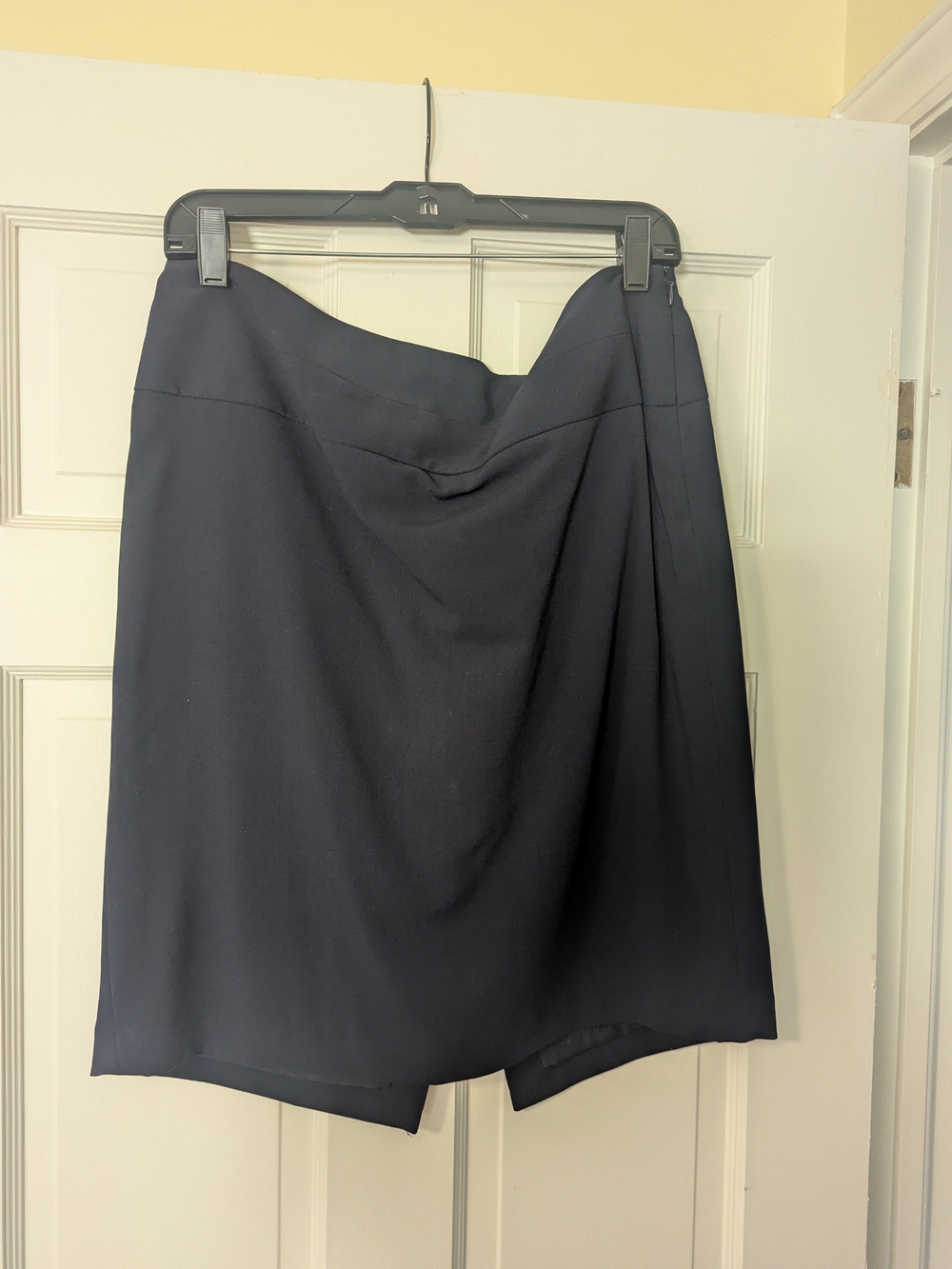 The Limited Navy Pencil Skirt